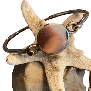 Engravable Bangle Bracelet, 925 sterling silver, round-shape